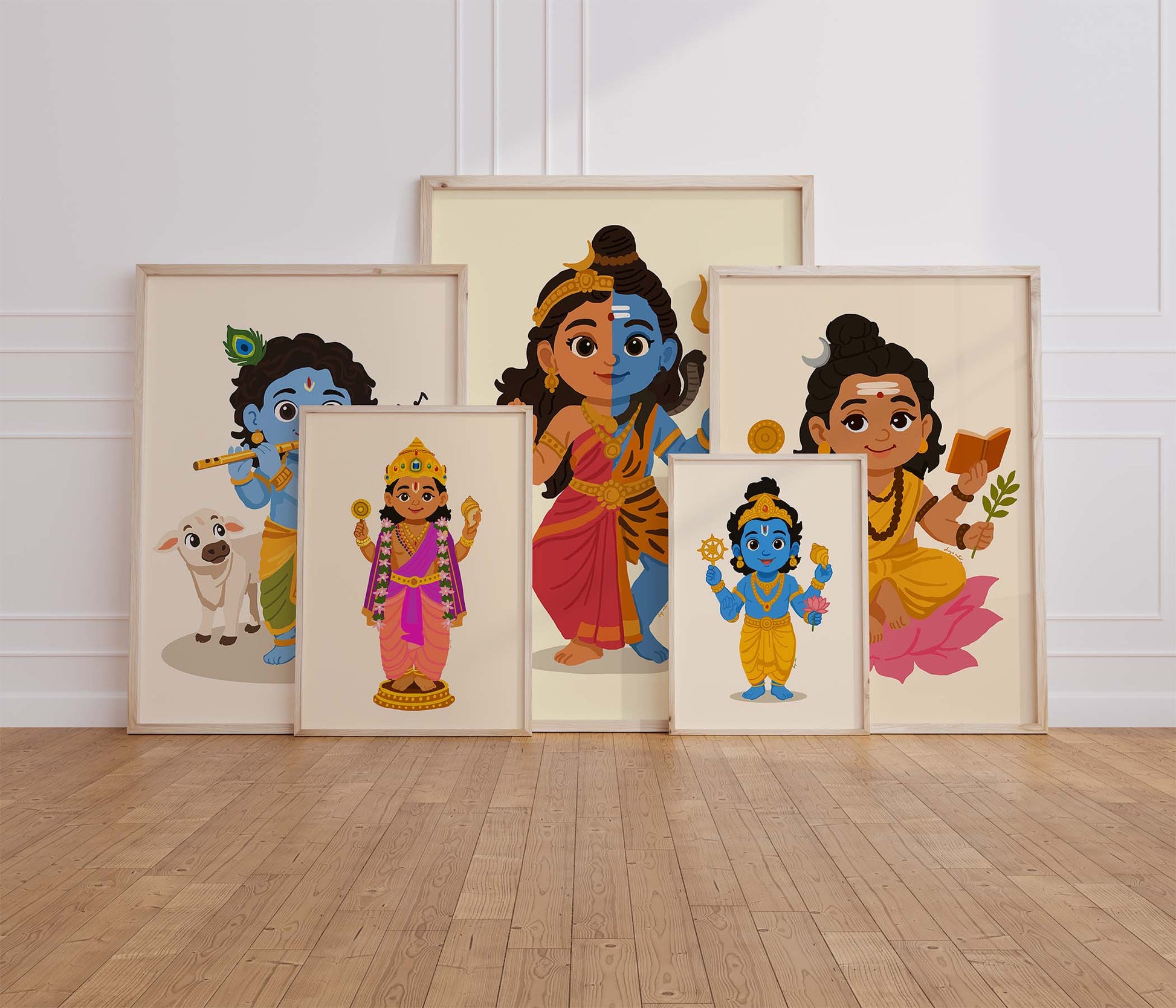 Premium devotional Baby Venkateshwara wall decor for spiritual homes