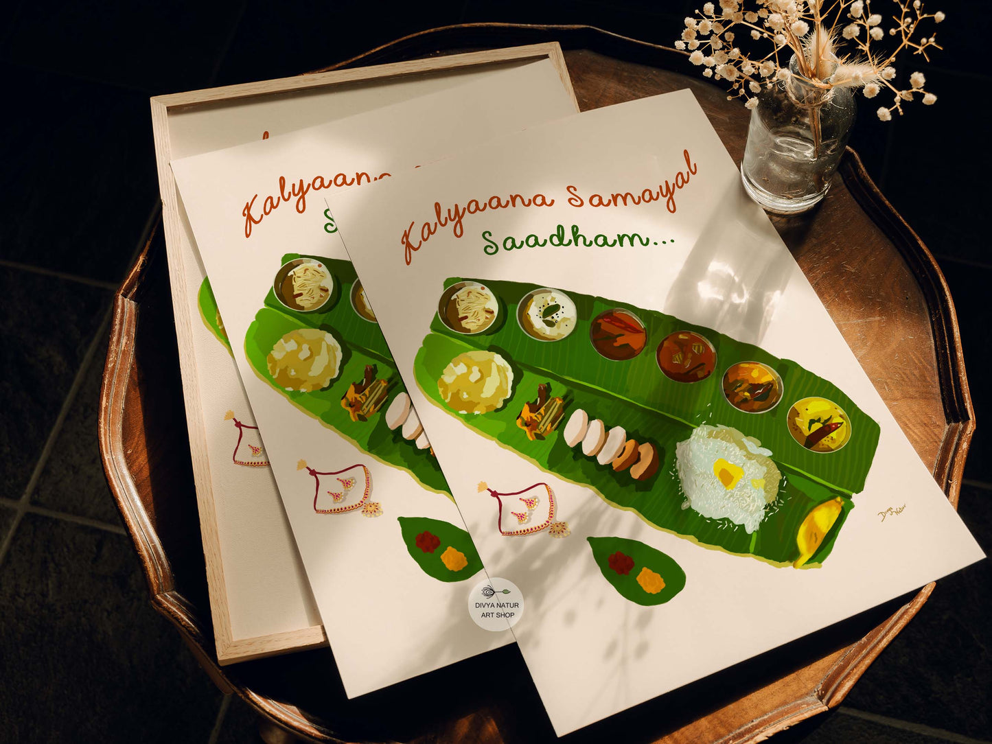 South Indian Food Art | Tamil Fine Art Print