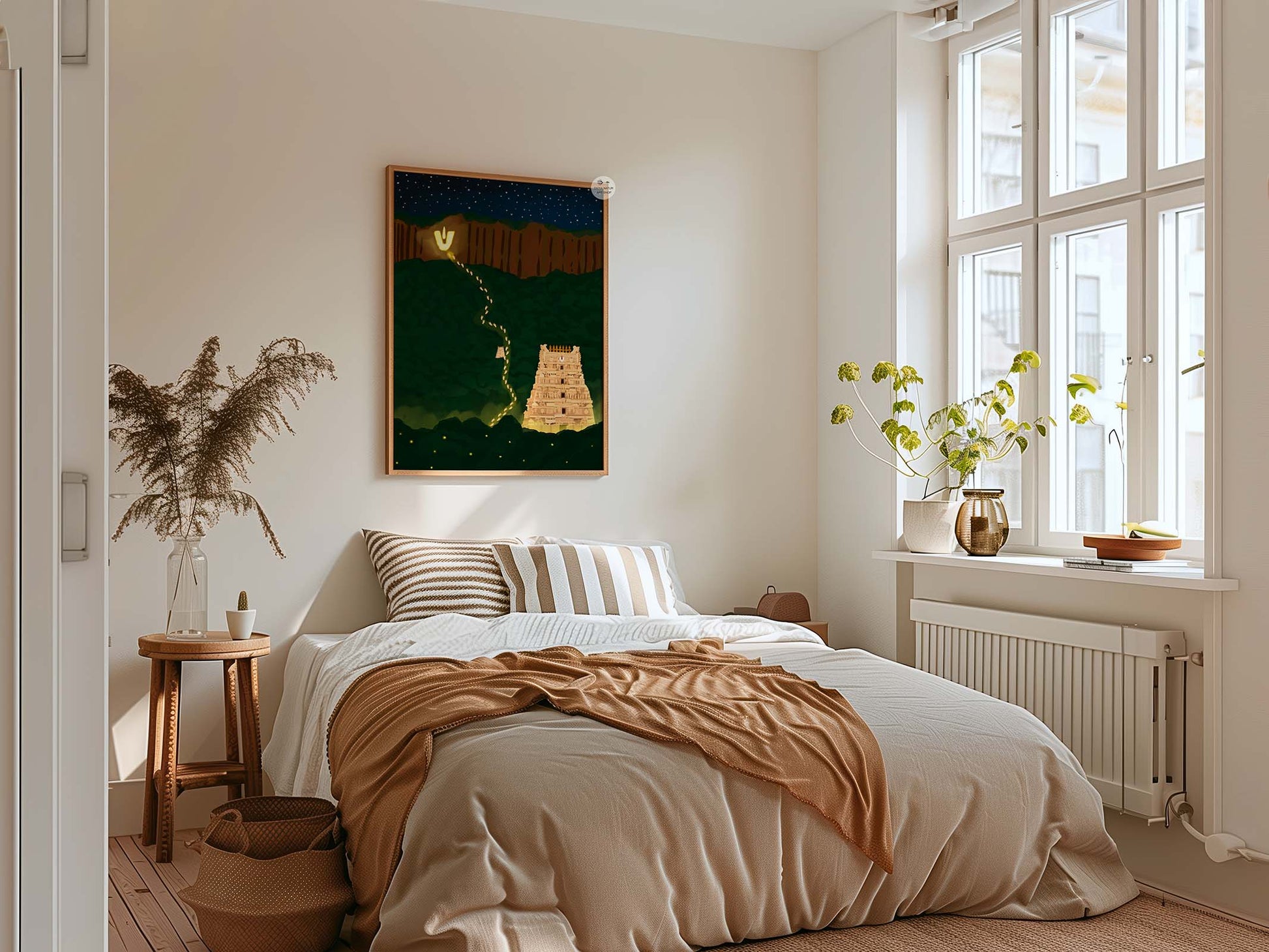 Lord Balaji temple at night symbolizing faith and spiritual journey