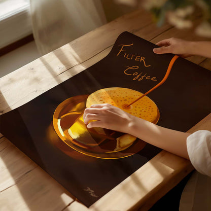 best selling filter coffee painting