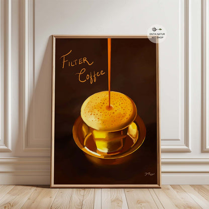 Filter coffee art purchase at divya natur art store
