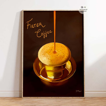 South Indian Filter coffee Painting