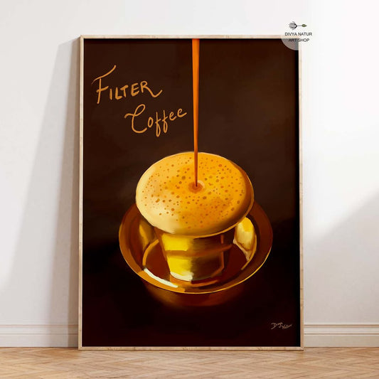 South Indian Filter coffee Painting